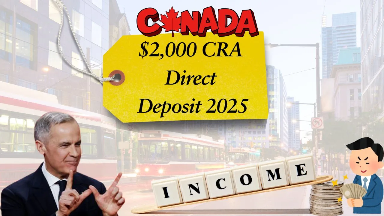 $2,000 CRA Direct Deposit 2025
