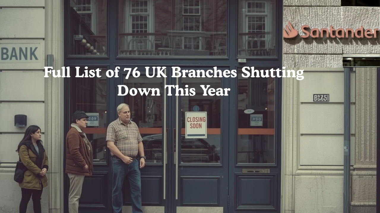 Full List of 76 UK Branches Shutting Down This Year