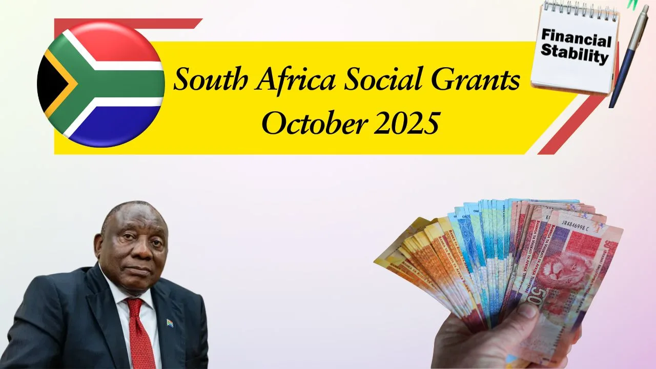 South Africa Social Grants Increase October 2025